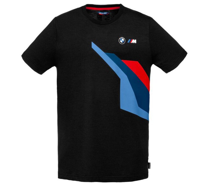 BMW Motorrad T-Shirt Motorsport Ανδρικό Μαύρο T-Shirt / Μπλούζες